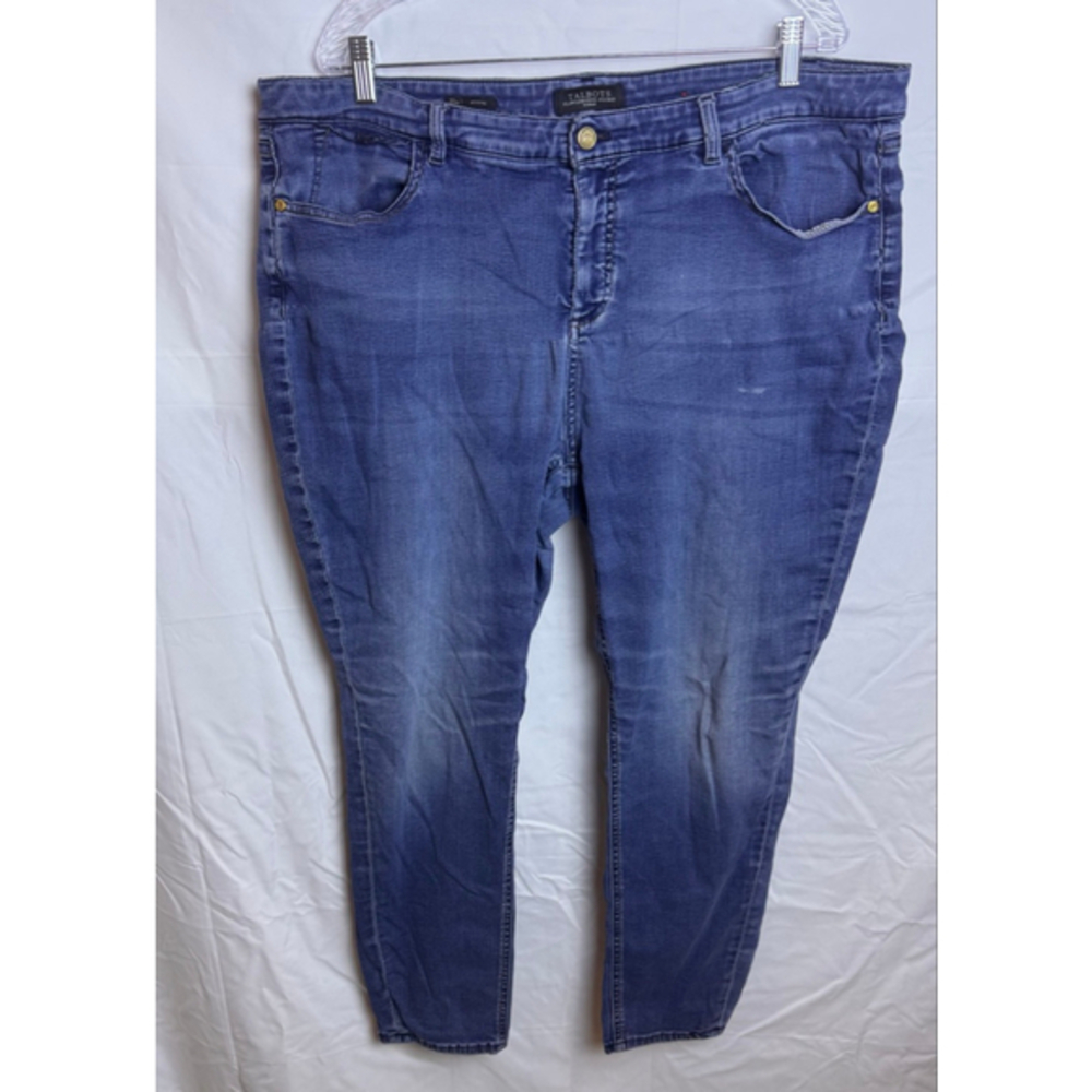 Women's Talbots Blue Jeggings Plus Size 20W